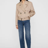 Anine Bing Greer Jacket in Oatmeal