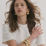 Anna Rossi Arch Earring in Gold