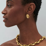 Anna Rossi Coffee Bean Dream Necklace in Gold