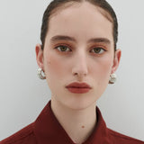Anna Rossi Europa Earring in Gunmetal