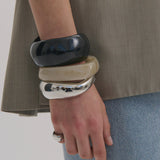 Anna Rossi Make a Statement Bangle in Onyx