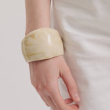 Anna Rossi Ode Bangle in Cream