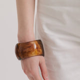 Anna Rossi Ode Bangle in Smoke