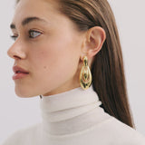 Anna Rossi Bloom Drop Earring in Gold