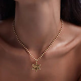 Anni Lu Lucky Star Necklace in Hazel