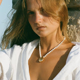 Anni Lu Ocean Treasure Necklace in Gold