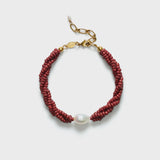 Anni Lu Rodeo Bracelet in Deep Burgundy