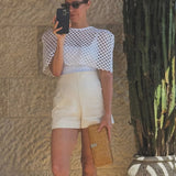 Artclub Faenza Short in Creme Fraiche