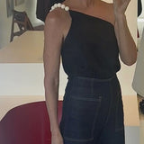 Artclub Hera Top in Noir