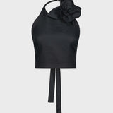 Artclub Rosa Top in Noir