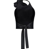 Artclub Rosa Top in Noir