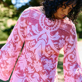Aston Studio Maggie Dress in Magenta