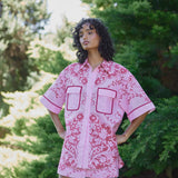 Aston Studio Remy Shirt in Magenta