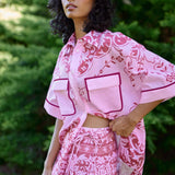 Aston Studio Remy Shirt in Magenta
