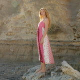 Aston Studio Rue Dress in Redcurrant Multi