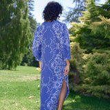 Aston Studio Doris Dress in Royal and Antique