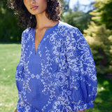 Aston Studio Doris Dress in Royal and Antique