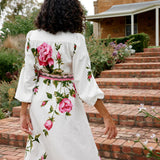 Aston Studio Lucille Dress in Antique Rose