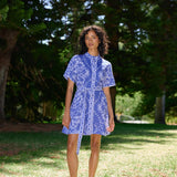 Aston Studio Nami Dress in Royal and Antique