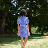 Aston Studio Nami Dress in Royal and Antique