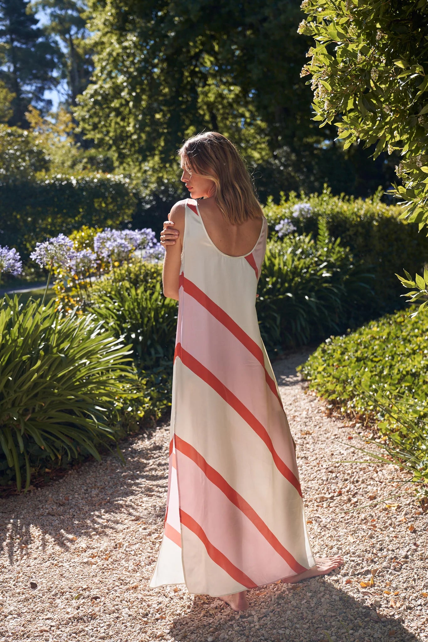 Aston Studio Poppy Dress in Hana Stripe