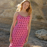 Aston Studio Posey Dress in Orchid Dot