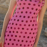 Aston Studio Posey Dress in Orchid Dot