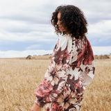 Aston Studio Vince Dress in Vintage Rose