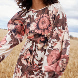 Aston Studio Vince Dress in Vintage Rose