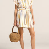 Ilio Nema Athena Tunic in Afro Broken Stripe