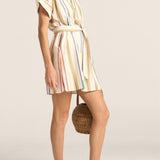 Ilio Nema Athena Tunic in Afro Broken Stripe