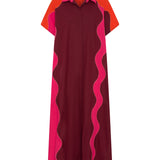 Ilio Nema Attica Shirtdress in Pink and Red