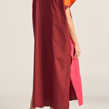 Ilio Nema Attica Shirtdress in Pink and Red