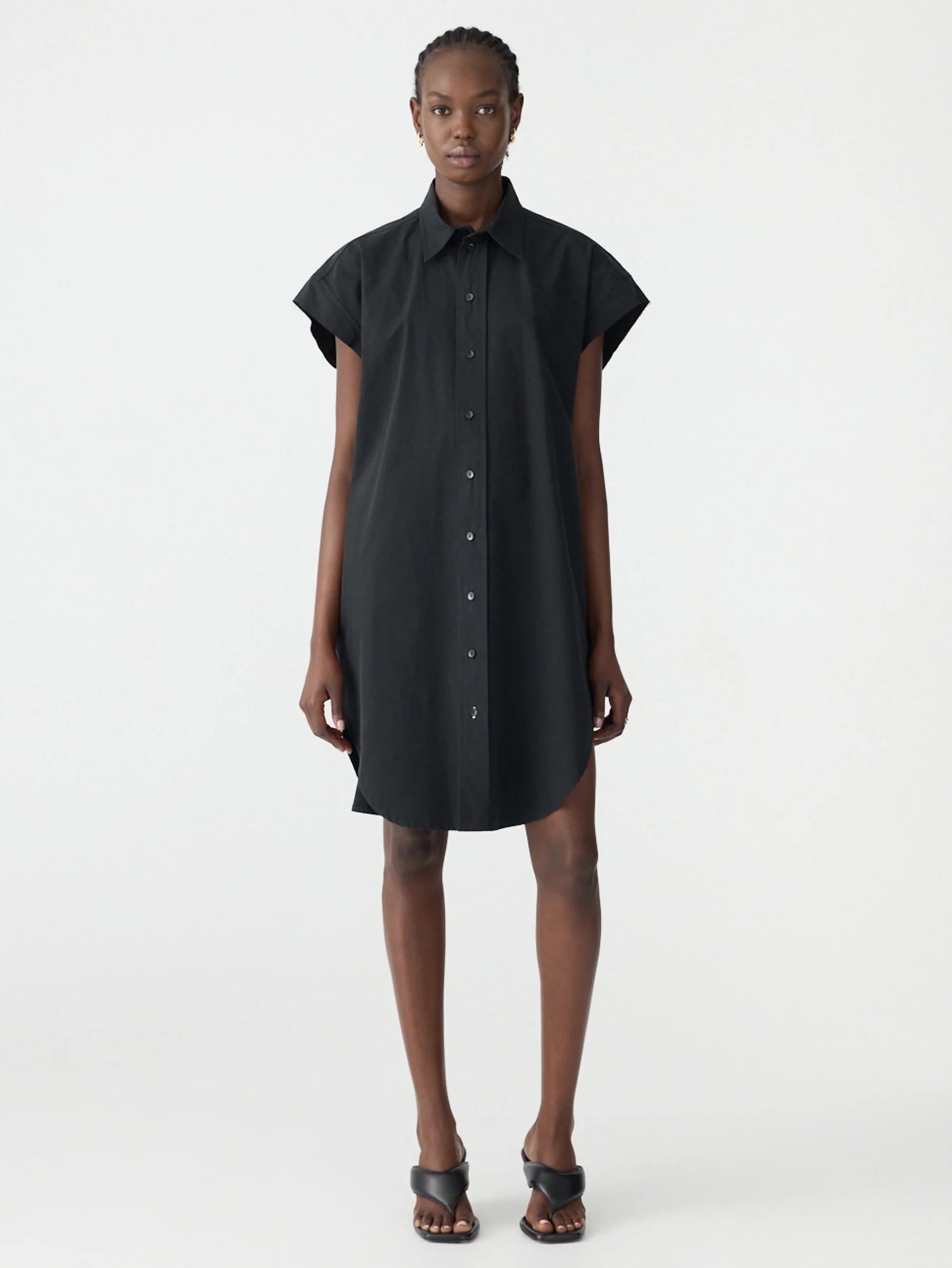 bassike denim shirt dress Mid Wash Dorothy Perkins Half Placket Denim Shirt Dress
