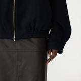 Bassike Raised Twill Western Jacket in Black
