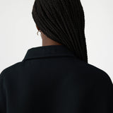 Bassike Raised Twill Western Jacket in Black