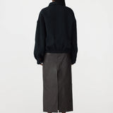 Bassike Raised Twill Western Jacket in Black