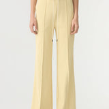 Bassike Refined Pinstitch Pant in Lemon Glaze