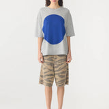 Bassike Slouch Dot Print Short Sleeve T-Shirt