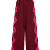 Ilio Nema Belus Pants in Pink and Red