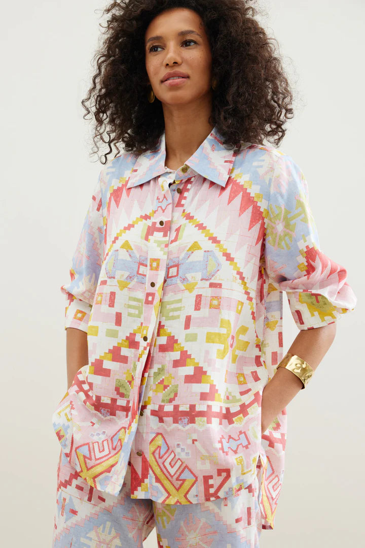 Binny Motel Mexicola Shirt in Pastel