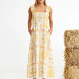 Binny Strawbale Sundress
