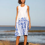 Binny Blue Crush Shift Dress