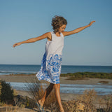 Binny Blue Crush Shift Dress