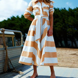 Binny Chestnuts Midi Dress