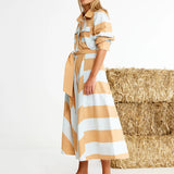 Binny Chestnuts Midi Dress