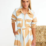 Binny Chestnuts Midi Dress