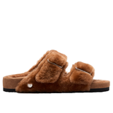 Birkenstock 1774 Arizona Shearling in Caramel