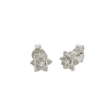 By Charlotte Bloom Within Lotus Stud Earrings in Silver