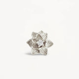 By Charlotte Bloom Within Lotus Stud Earrings in Silver